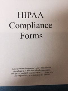 HIPAA Compliance Forms