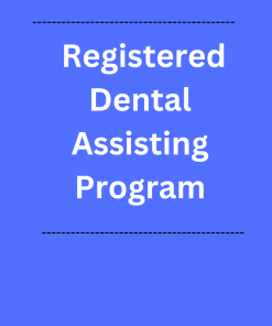 Registered Dental Assisting Program